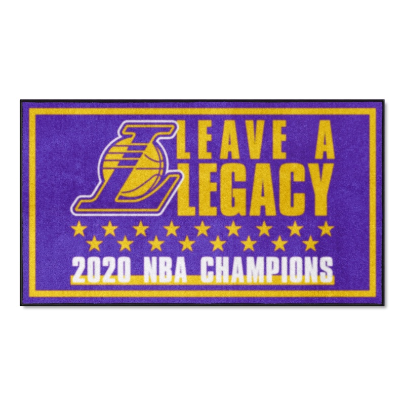 Bandera de Los Angeles Lakers NBA 100% poliéster para interiores y
