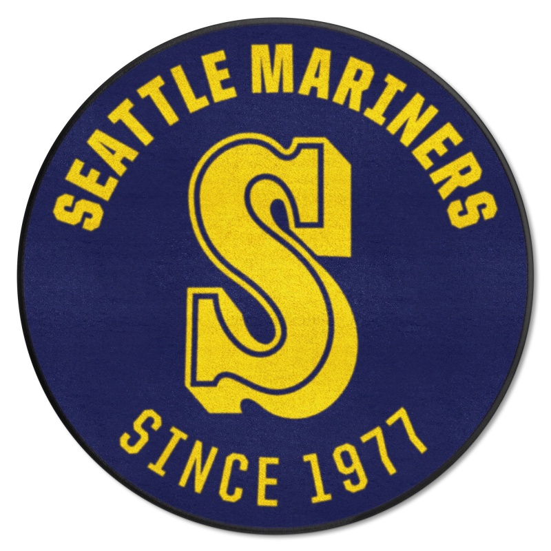Seattle Mariners Roundel Mat Retro Collection