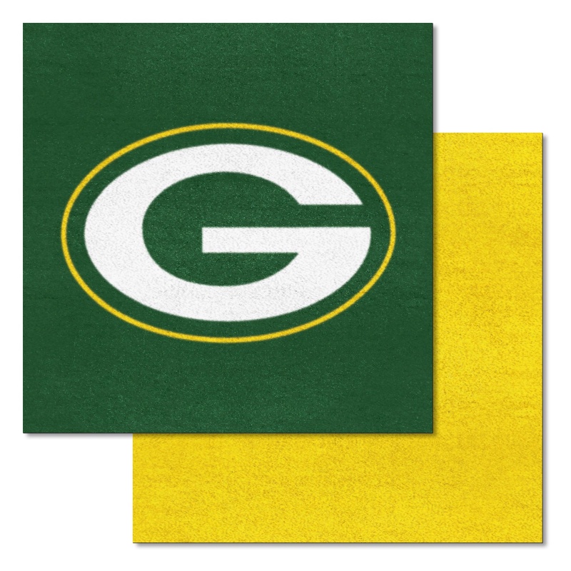 Green Bay Packers Team Carpet Tiles
