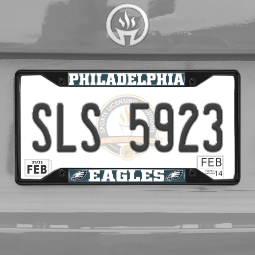 NFL - Philadelphia Eagles License Plate Frame - Black