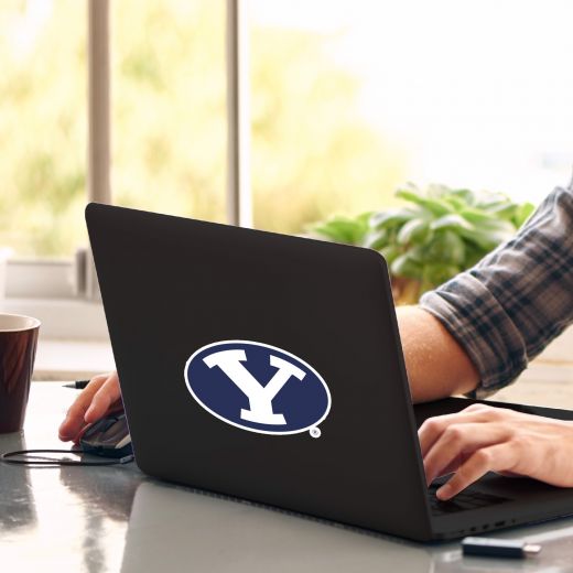 Byu Cougars Matte Decal - Show Off Your Team Spirit!