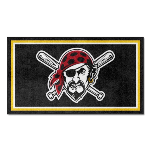 Pittsburgh Pirates 3X5 Plush Rug