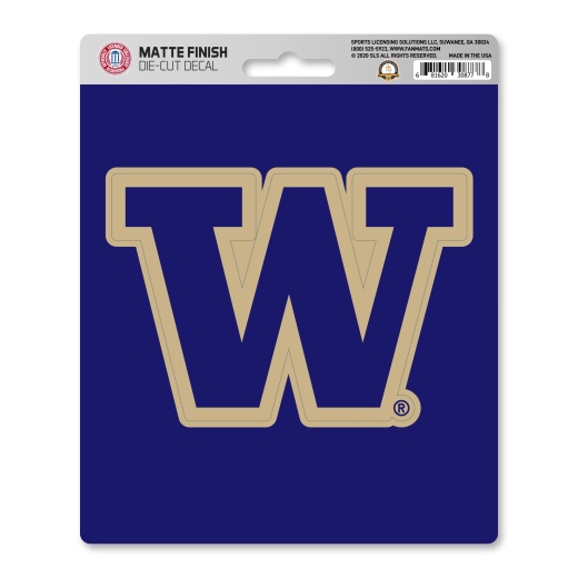 Washington Huskies Matte Decal - Premium Vinyl Decal for Cars, Laptops, and More