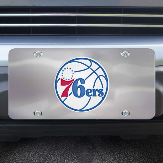Philadelphia 76Ers Diecast License Plate