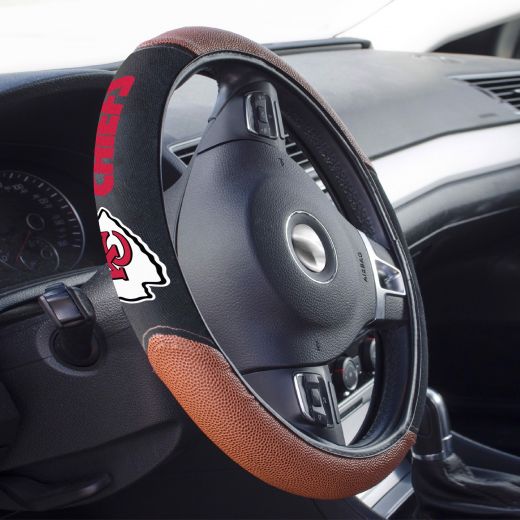Kansas City Chiefs Sports Grip Steering Wheel Cover