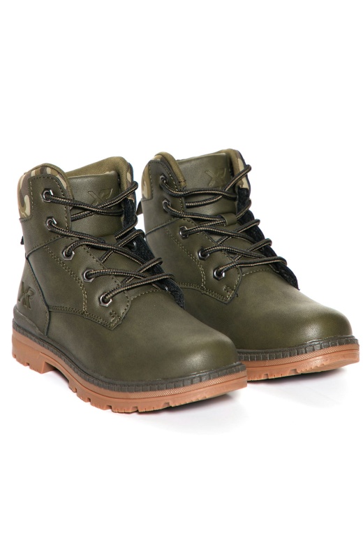 Mini Get The Combat Boot - Olive