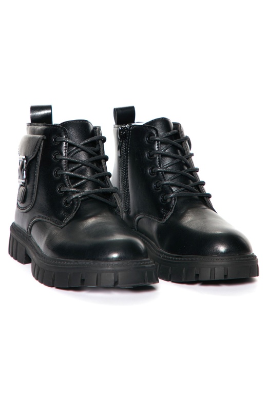 Mini Brave Girl Boots - Black