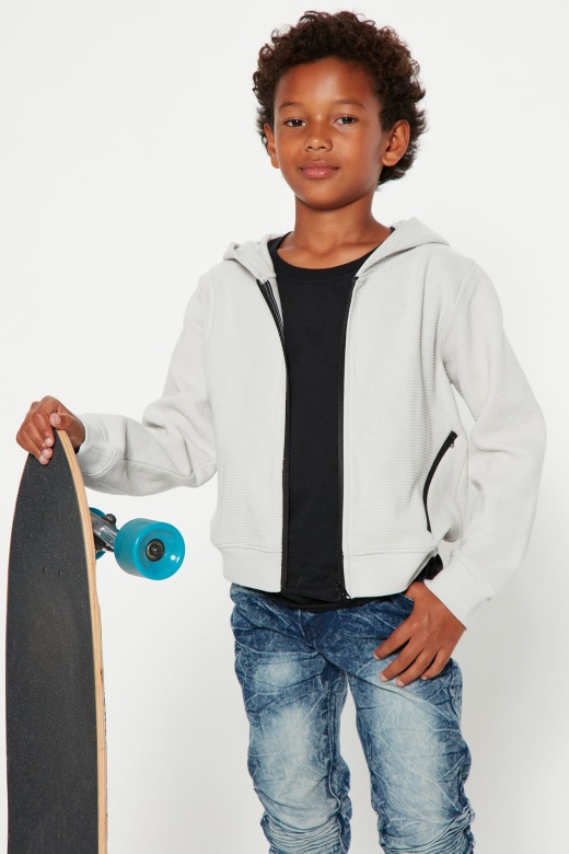 Mini So Fly Hoodie - Heather Grey
