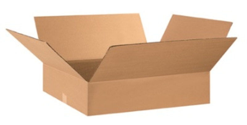 32" X 10" X 6 1/2" Long Corrugated Cardboard Shipping Boxes 20/Bundle