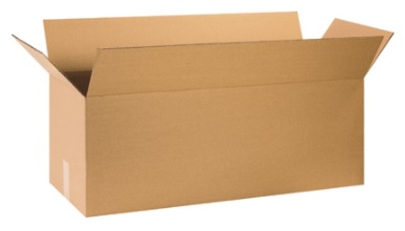 32" X 10" X 10" Long Corrugated Cardboard Shipping Boxes 20/Bundle