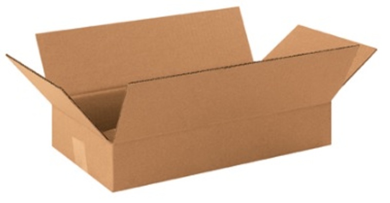 16" X 9" X 3" Long Corrugated Cardboard Shipping Boxes 25/Bundle