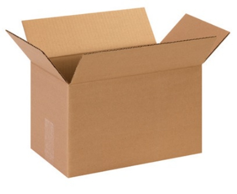 13" X 8" X 6" Corrugated Cardboard Shipping Boxes 25/Bundle