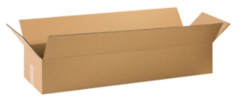 36" X 10" X 6" Long Corrugated Cardboard Shipping Boxes 25/Bundle