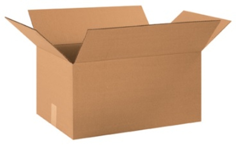 20" X 13" X 10" Long Corrugated Cardboard Shipping Boxes 25/Bundle