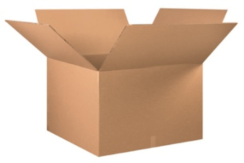 36" X 36" X 24" Double Wall Corrugated Cardboard Shipping Boxes 5/Bundle