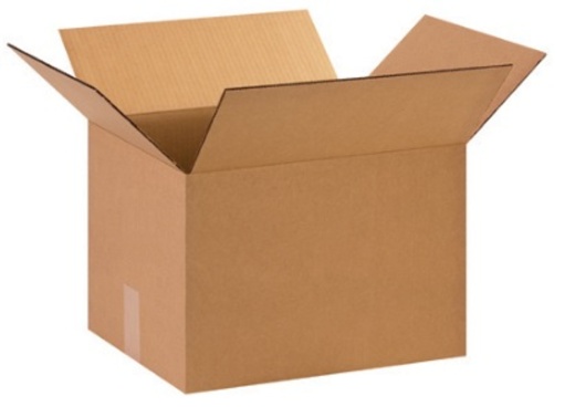 15x13x12 Corrugated Cardboard Shipping Boxes - 25/Bundle