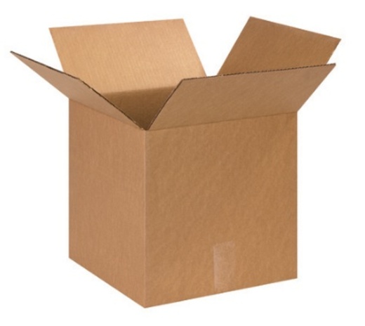 13" X 13" X 13" Corrugated Cardboard Shipping Boxes - 25/Bundle