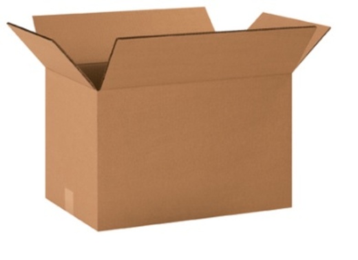 16"x8"x8" Double Wall Corrugated Cardboard Shipping Boxes - 15/Bundle