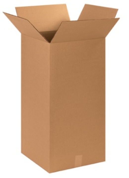 15" X 15" X 30" Tall Corrugated Cardboard Shipping Boxes - 15/Bundle