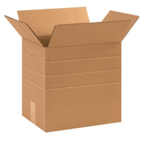 12 1/4 X 9 1/4 X 12 Multi-Depth Corrugated Cardboard Shipping Boxes