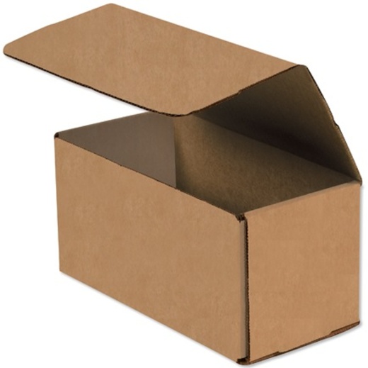 6" x 4" x 4" Kraft Corrugated Mailers - 50 / Bundle