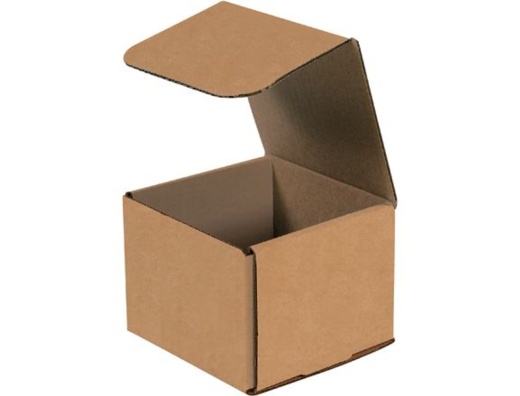 5" X 4" X 4" Kraft Corrugated Mailers