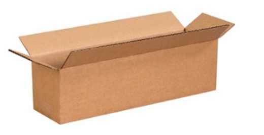 13" X 3" X 3" Long Corrugated Cardboard Boxes, 25/Bundle