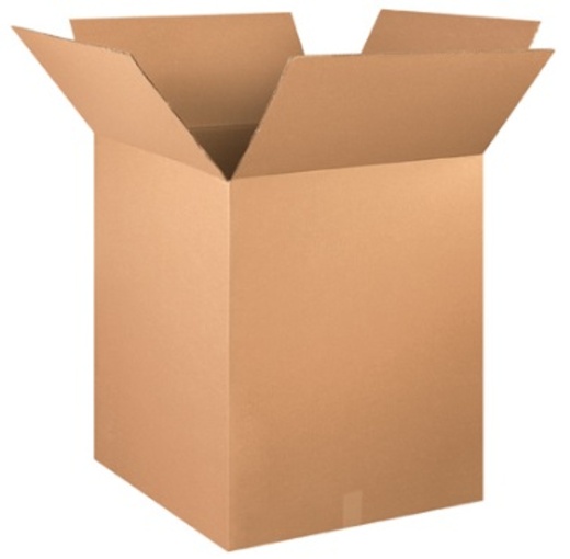 24" x 24" x 28" Corrugated Cardboard Shipping Boxes - Industrial Strength Packaging for Your Business