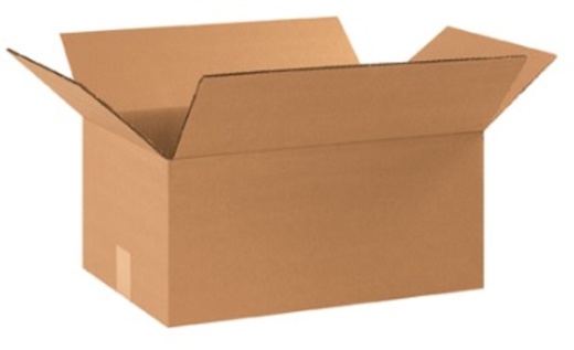 15" X 12" X 10" Heavy-Duty Corrugated Cardboard Boxes