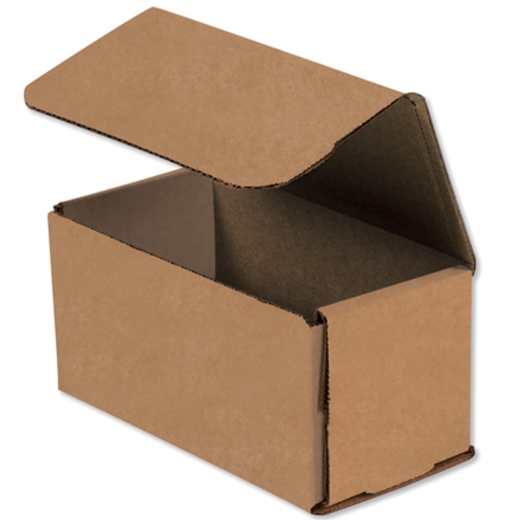 6" X 3" X 3" Kraft Corrugated Mailers - 50 / Bundle