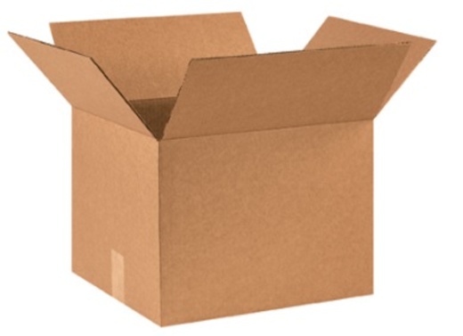 16" x 14" x 12" Corrugated Cardboard Shipping Boxes - 25/Bundle