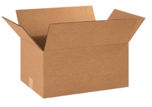 16" x 12" x 9" Corrugated Cardboard Shipping Boxes - 25/Bundle