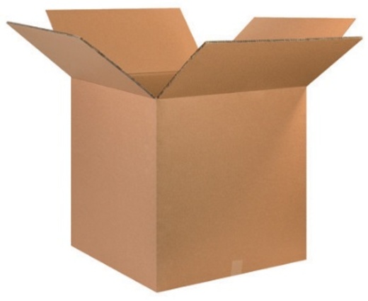 25" x 25" x 25" Double Wall Corrugated Cardboard Shipping Boxes - Buy Online