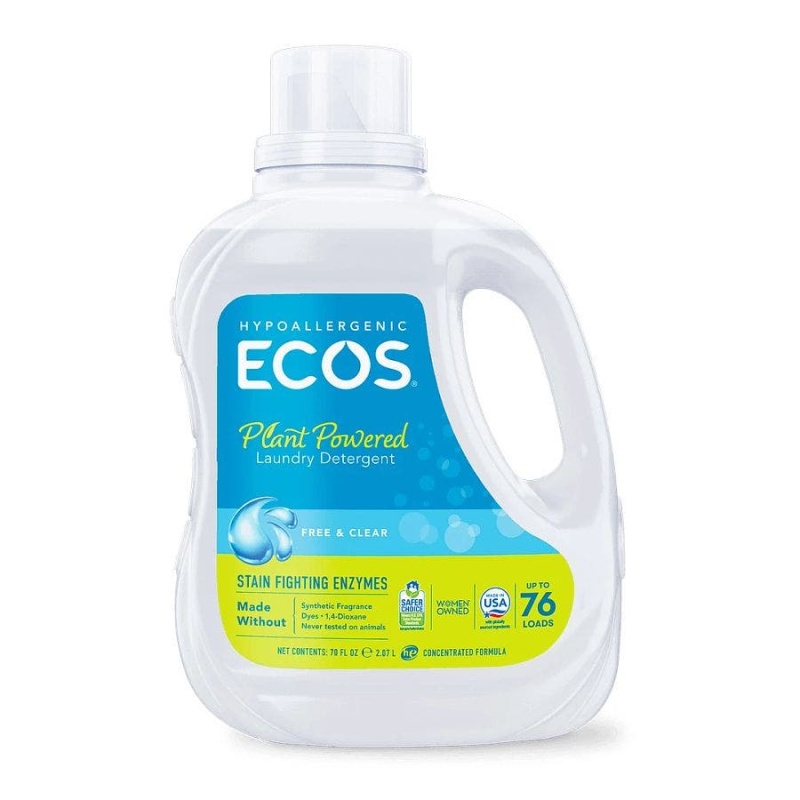 Earth Friendly Products Free & Clear With Enzymes Laundry Detergent 70 Fl. Oz