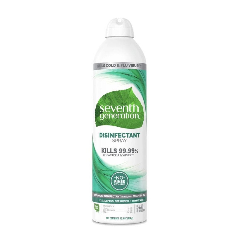 Seventh Generation Eucalyptus Spearmint & Thyme Disinfectant Spray 13.9 Oz