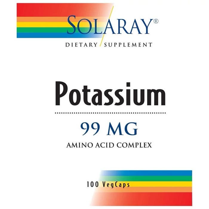 Solaray Potassium 99 100 Count