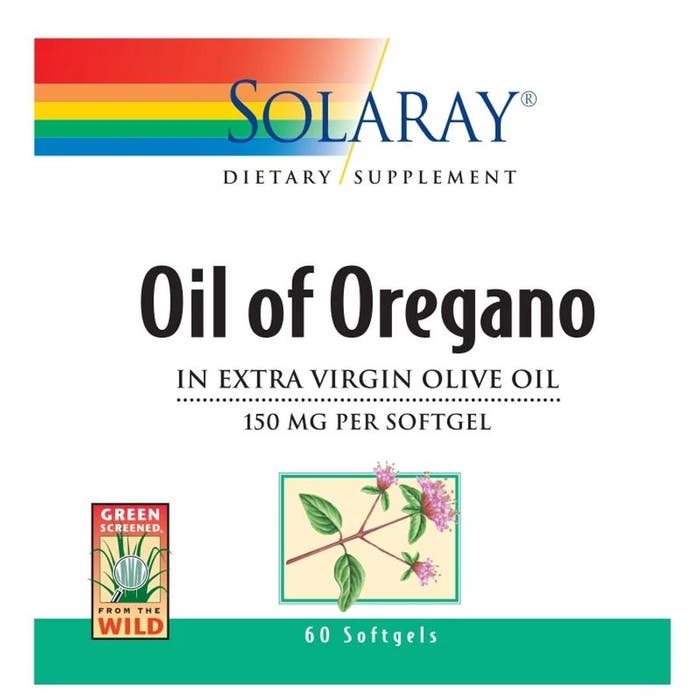 Solaray Oil Of Oregano 60 Count