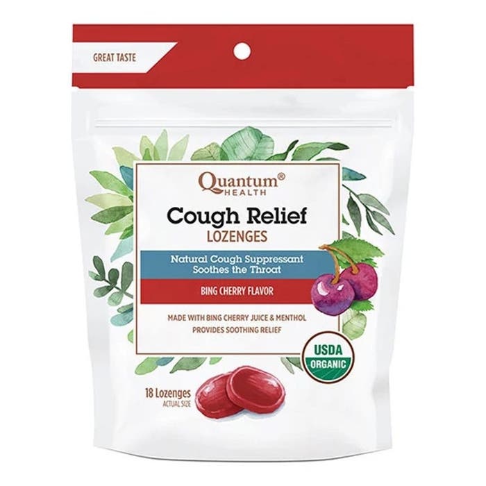Quantum Cough Relief Bing Cherry Lozenges