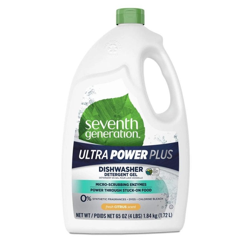 Seventh Generation Fresh Citrus Power+ Dishwasher Detergent Gel 65 Fl. Oz
