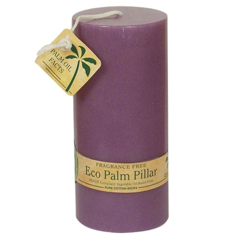 Violet Unscented Pillar Candle 2 1/4" x 5"