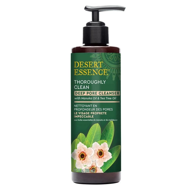 Desert Essence Thoroughly Clean Deep Pore Facial Cleanser 8.5 Fl. Oz
