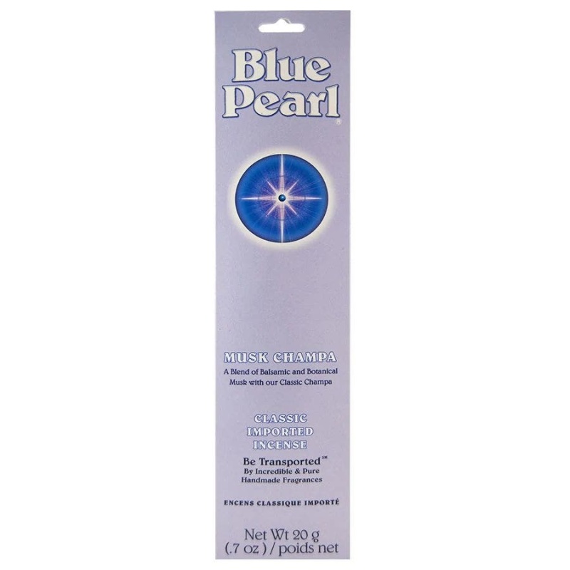 Blue Pearl Musk Champa Incense 20 Grams