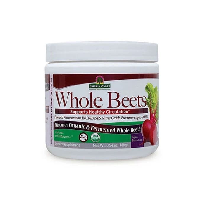 Nature's Answer Fermented & Organic Whole Beets Powder 6.34 Oz