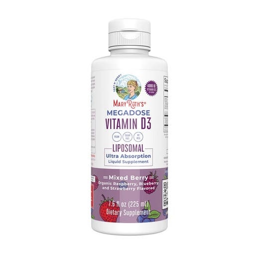 Mary Ruth's Mixed Berry Megadose Vitamin D3 Liposomal 7.6 Fl. Oz
