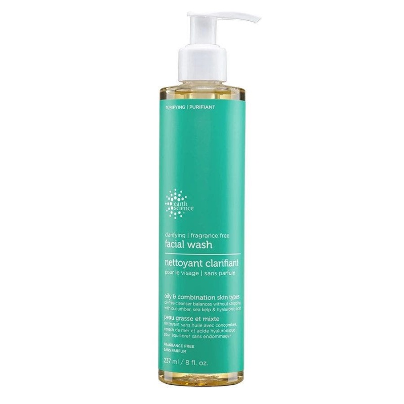 Earth Science Clarifying Fragrance Free Facial Wash 8 Fl. Oz