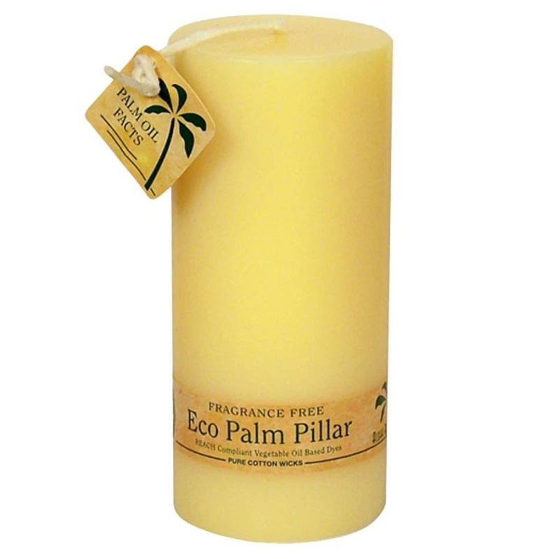Aloha Bay Cream Unscented Pillar Candle 2 1/4" X 5"