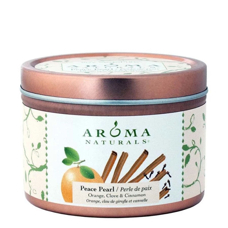Aroma Naturals Peace Pearl White Small Tin 2.8 Oz