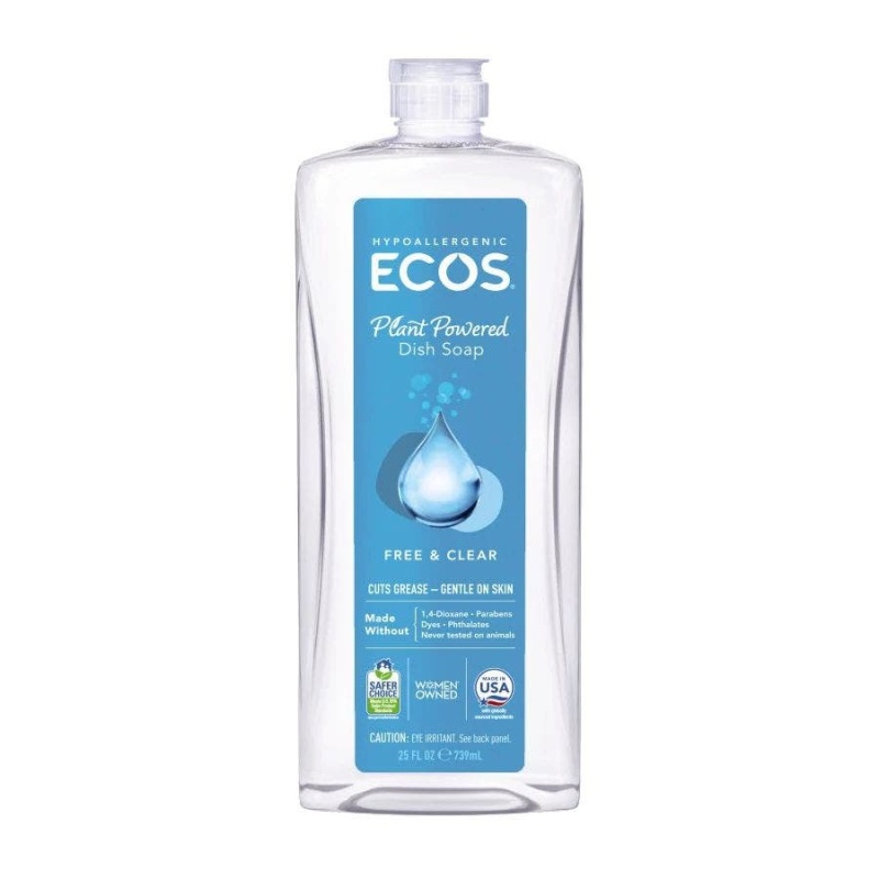 Earth Friendly Products Free & Clear Dish Soap 25 Fl. Oz