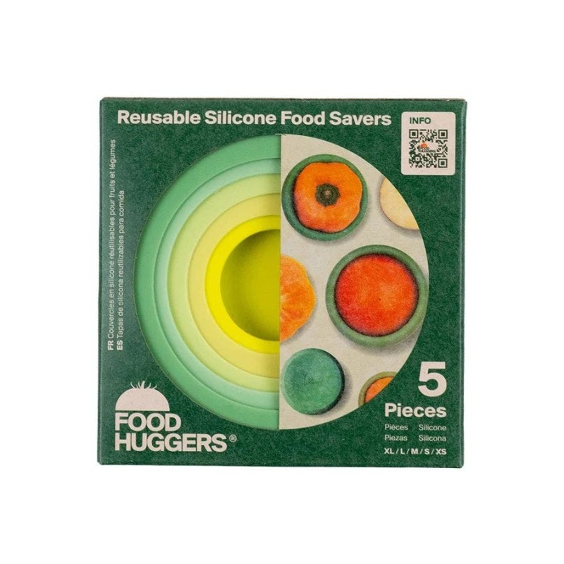 Food Huggers Sage Green Set Of 5 Huggers