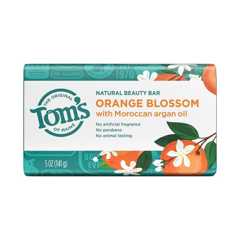 Tom's Of Maine Orange Blossom Natural Beauty Bar 5 Oz